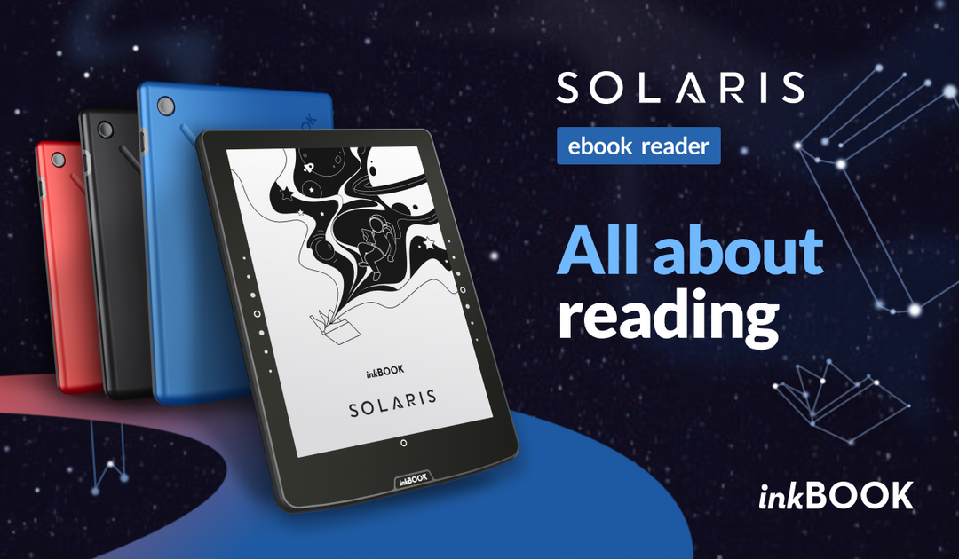 inkBOOK Solaris e-reader: diseñado para amantes de los libros [2025]
